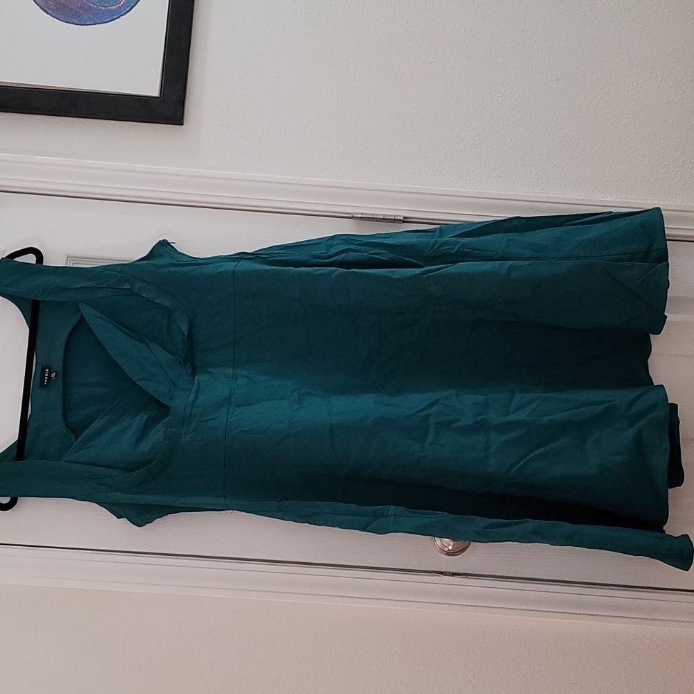 Torrid size 20 teal green dress